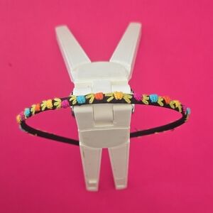 Colorful Embroidered Headband